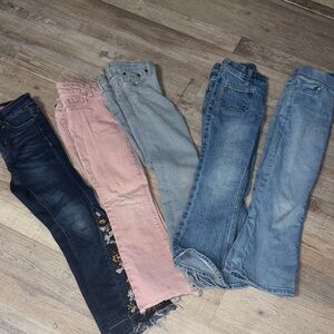Stylish Girl Jeans Collection - Assorted Colors Size 7